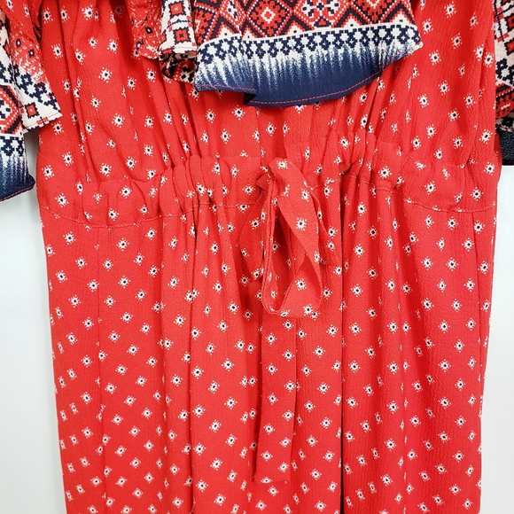 Misa Los Angeles off the shoulder midi dress size medium - Picture 9 of 12